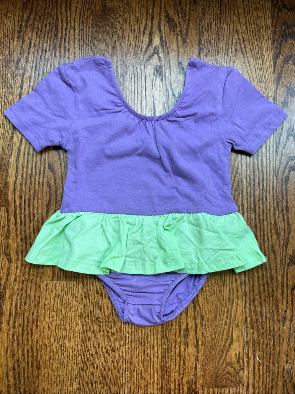 June & January Purple and Mint Leotard 2-3 Years